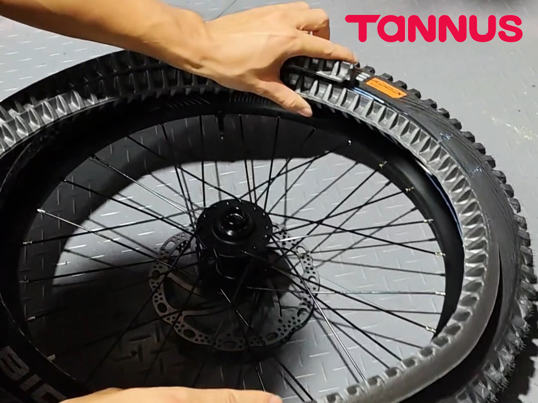 How to Install a Tannus Tubeless Insert on a 20-Inch Tyre